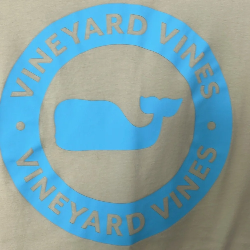 Vineyard Vines Yellow & Blue Tee - Picture 6 of 7